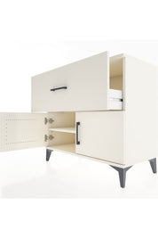 Hyperion Şifonyer Tek Raflı Tek Çekmeceli 2 Kapaklı 88x44x80 Aytaşı-Aytaşı