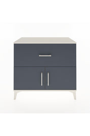 Hyperion Şifonyer Tek Raflı Tek Çekmeceli 2 Kapaklı 88x44x80 Aytaşı-Antrasit