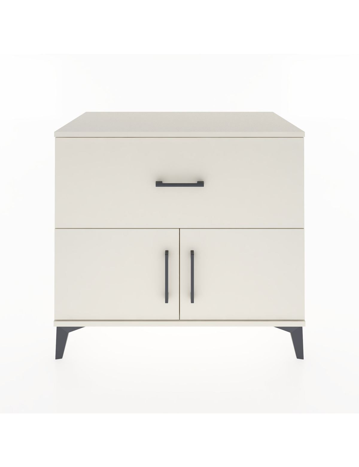 Hyperion Şifonyer Tek Çekmeceli 2 Kapaklı 88x44x80 Aytaşı-Aytaşı