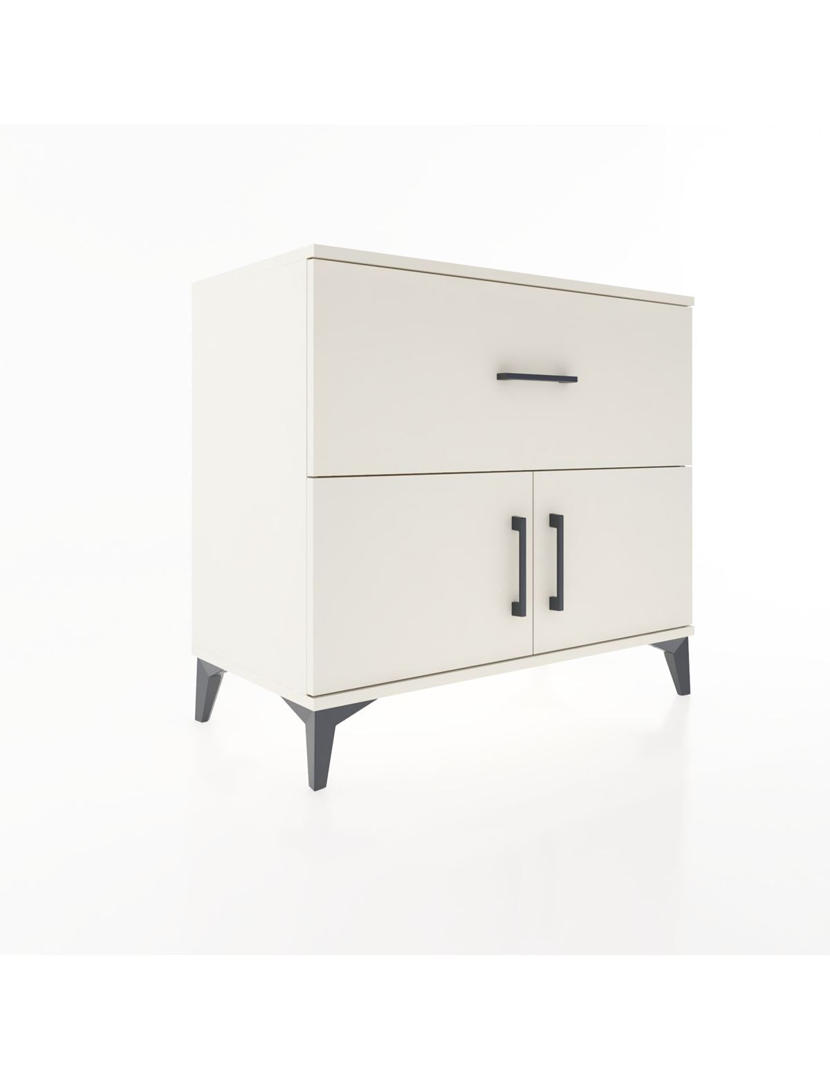 Hyperion Şifonyer Tek Çekmeceli 2 Kapaklı 88x44x80 Aytaşı-Aytaşı