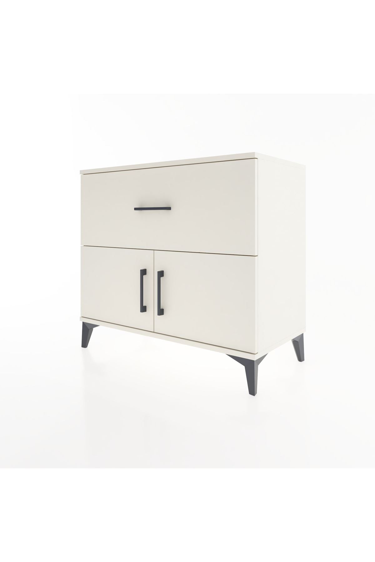 Hyperion Şifonyer Tek Çekmeceli 2 Kapaklı 88x44x80 Aytaşı-Aytaşı