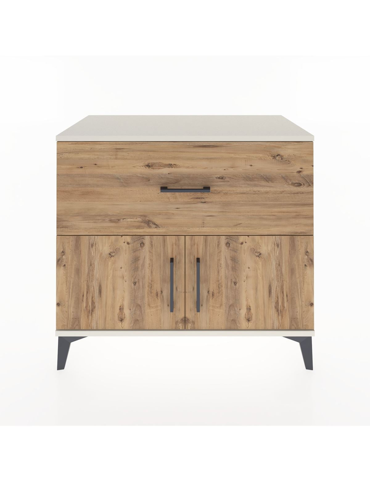 Hyperion Şifonyer Tek Çekmeceli 2 Kapaklı 88x44x80 Aytaşı-Çam