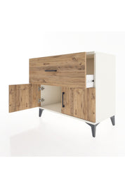 Hyperion Şifonyer Tek Çekmeceli 2 Kapaklı 88x44x80 Aytaşı-Çam