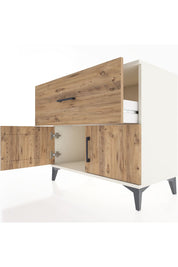 Hyperion Şifonyer Tek Çekmeceli 2 Kapaklı 88x44x80 Aytaşı-Çam