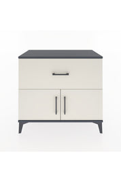 Hyperion Şifonyer Tek Çekmeceli 2 Kapaklı 88x44x80 Antrasit-Aytaşı