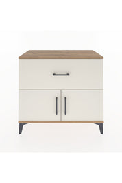 Hyperion Şifonyer Tek Çekmeceli 2 Kapaklı 88x44x80 Çam-Aytaşı