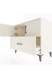 Hyperion Şifonyer Tek Raflı Tek Çekmeceli 2 Kapaklı 88x44x80 Aytaşı-Aytaşı