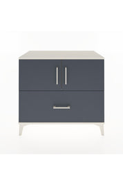 Hyperion Şifonyer Tek Raflı Tek Çekmeceli 2 Kapaklı 88x44x80 Aytaşı-Antrasit