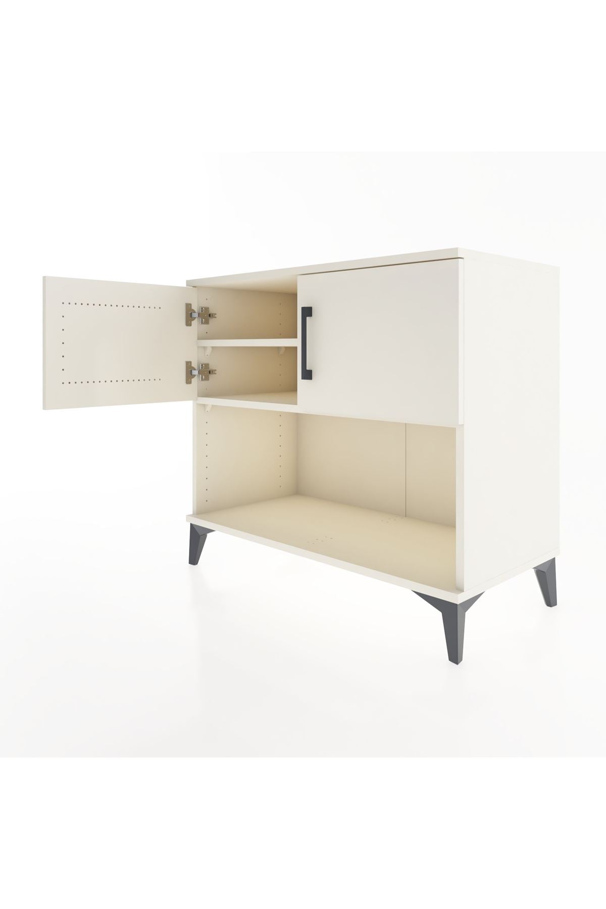 Hyperion Şifonyer 2 Raflı 2 Kapaklı 88x44x80 Aytaşı-Aytaşı