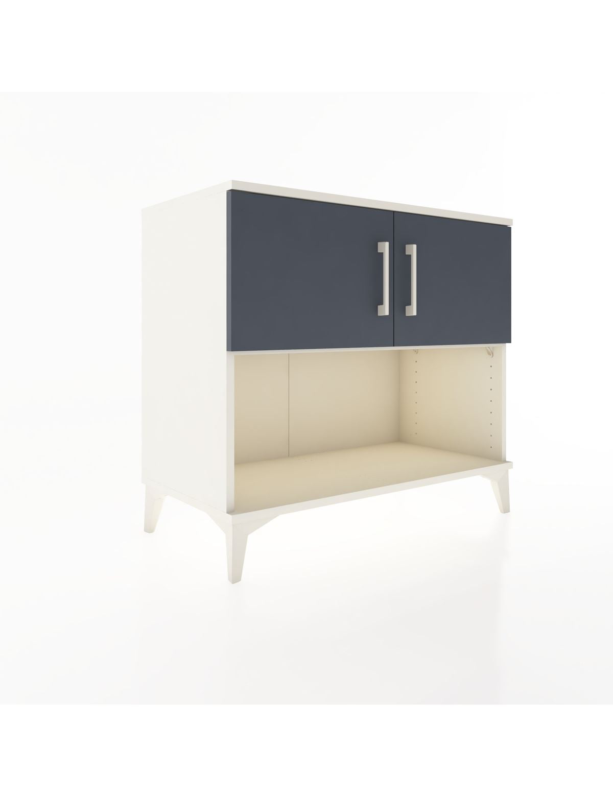 Hyperion Şifonyer 2 Raflı 2 Kapaklı 88x44x80 Aytaşı-Antrasit