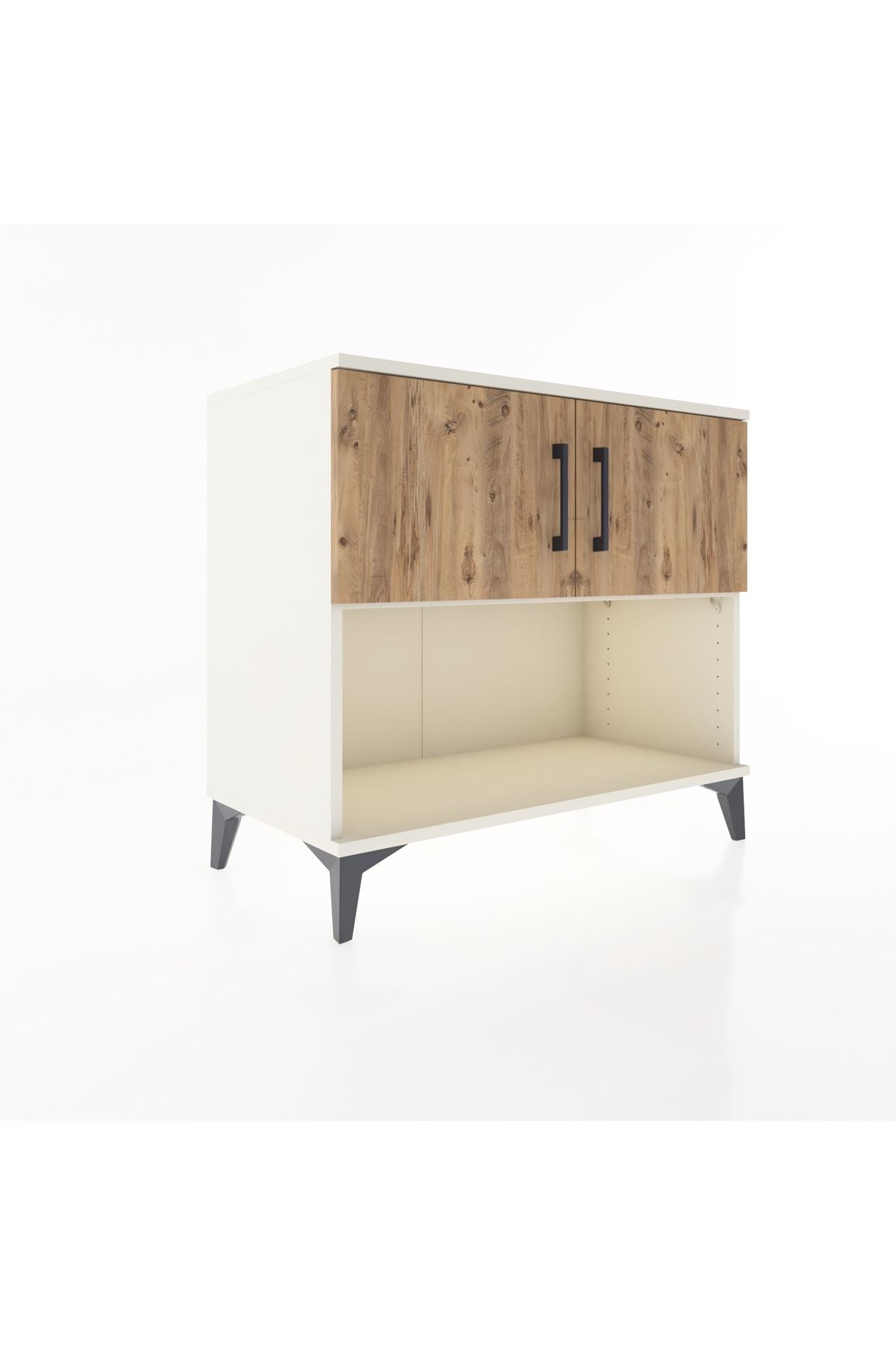 Hyperion Şifonyer 2 Raflı 2 Kapaklı 88x44x80 Aytaşı-Çam