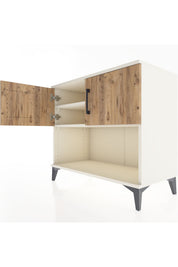 Hyperion Şifonyer 2 Raflı 2 Kapaklı 88x44x80 Aytaşı-Çam