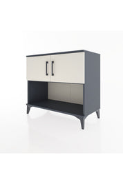 Hyperion Şifonyer 2 Raflı 2 Kapaklı 88x44x80 Antrasit-Aytaşı