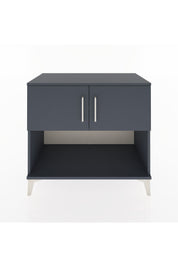 Hyperion Şifonyer 2 Raflı 2 Kapaklı 88x44x80 Antrasit-Antrasit