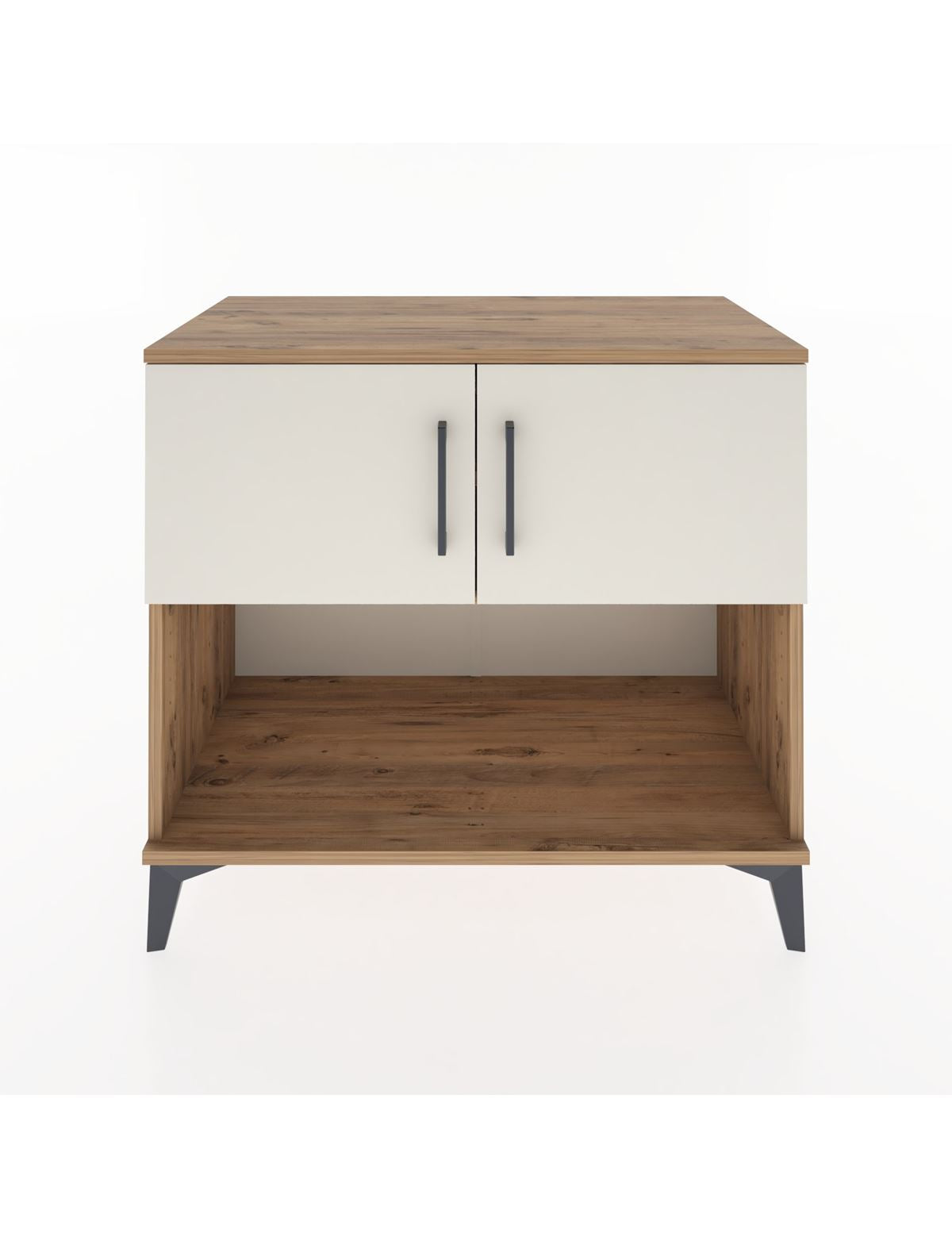 Hyperion Şifonyer 2 Raflı 2 Kapaklı 88x44x80 Çam-Aytaşı