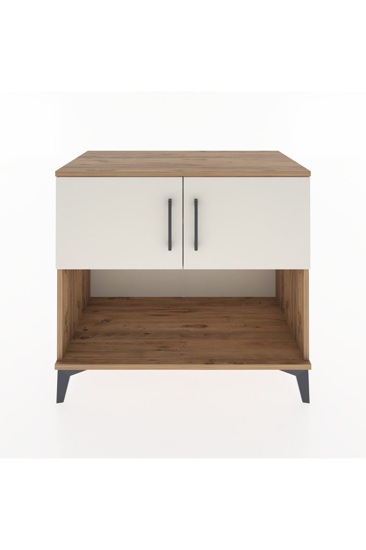 Hyperion Şifonyer 2 Raflı 2 Kapaklı 88x44x80 Çam-Aytaşı