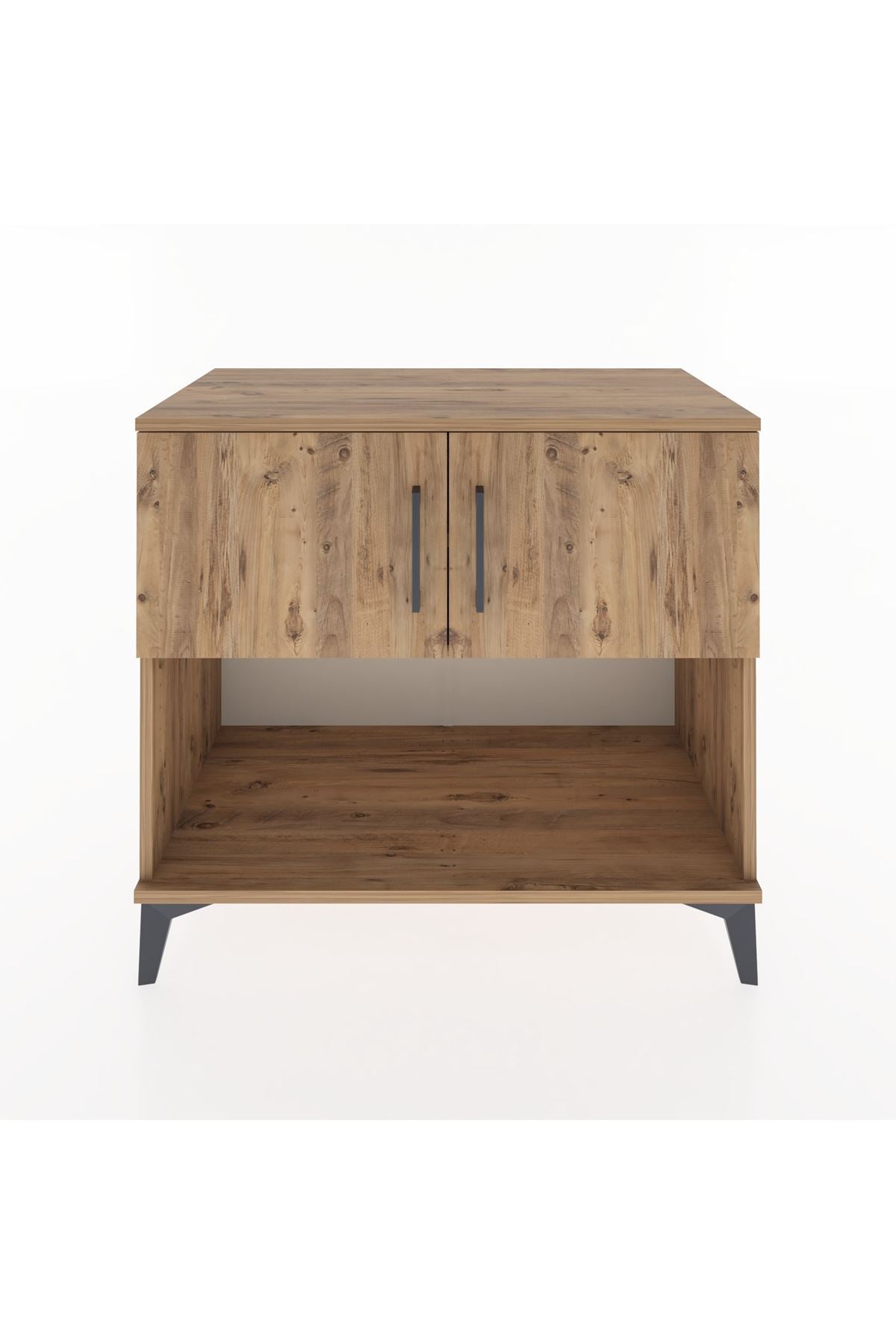 Hyperion Şifonyer 2 Raflı 2 Kapaklı 88x44x80 Çam-Çam