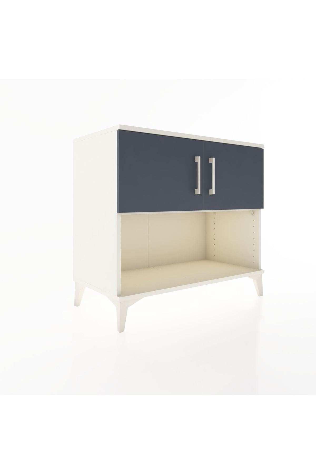 Hyperion Şifonyer Tek Raflı 2 Kapaklı 88x44x80 Aytaşı-Antrasit