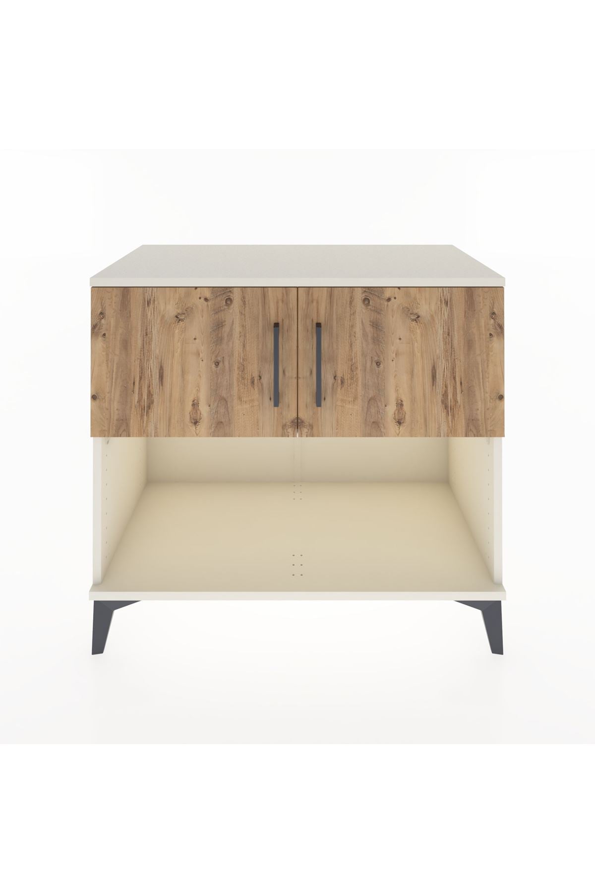 Hyperion Şifonyer Tek Raflı 2 Kapaklı 88x44x80 Aytaşı-Çam