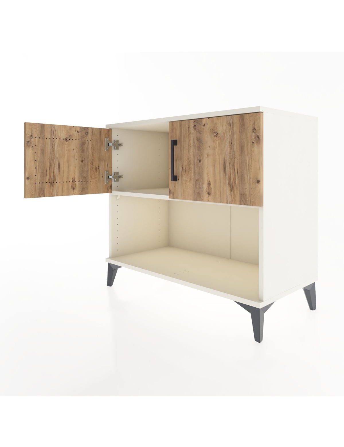 Hyperion Şifonyer Tek Raflı 2 Kapaklı 88x44x80 - S36M030V3B