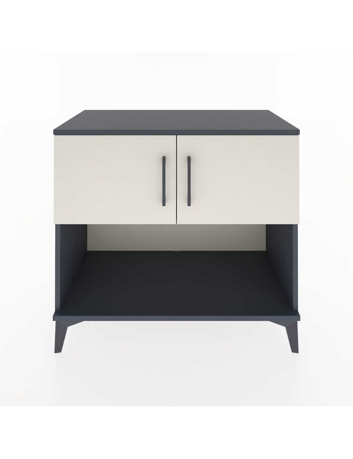 Hyperion Şifonyer Tek Raflı 2 Kapaklı 88x44x80 Antrasit-Aytaşı