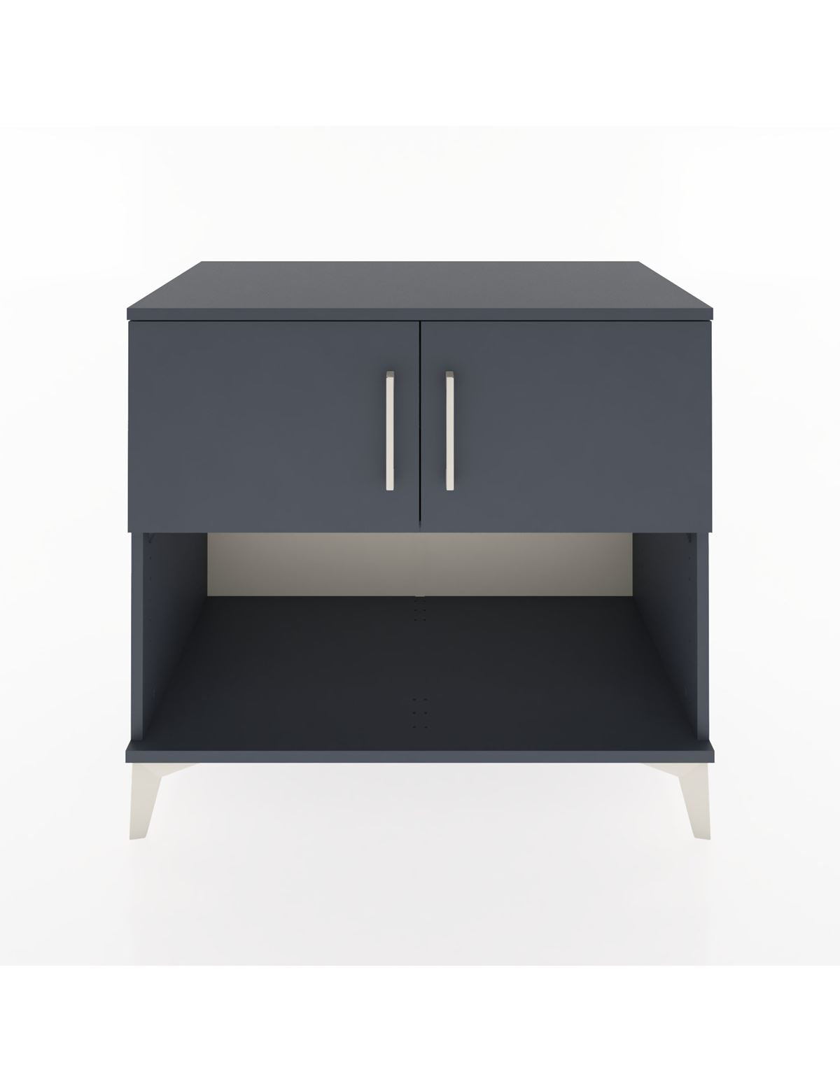 Hyperion Şifonyer Tek Raflı 2 Kapaklı 88x44x80 Antrasit-Antrasit