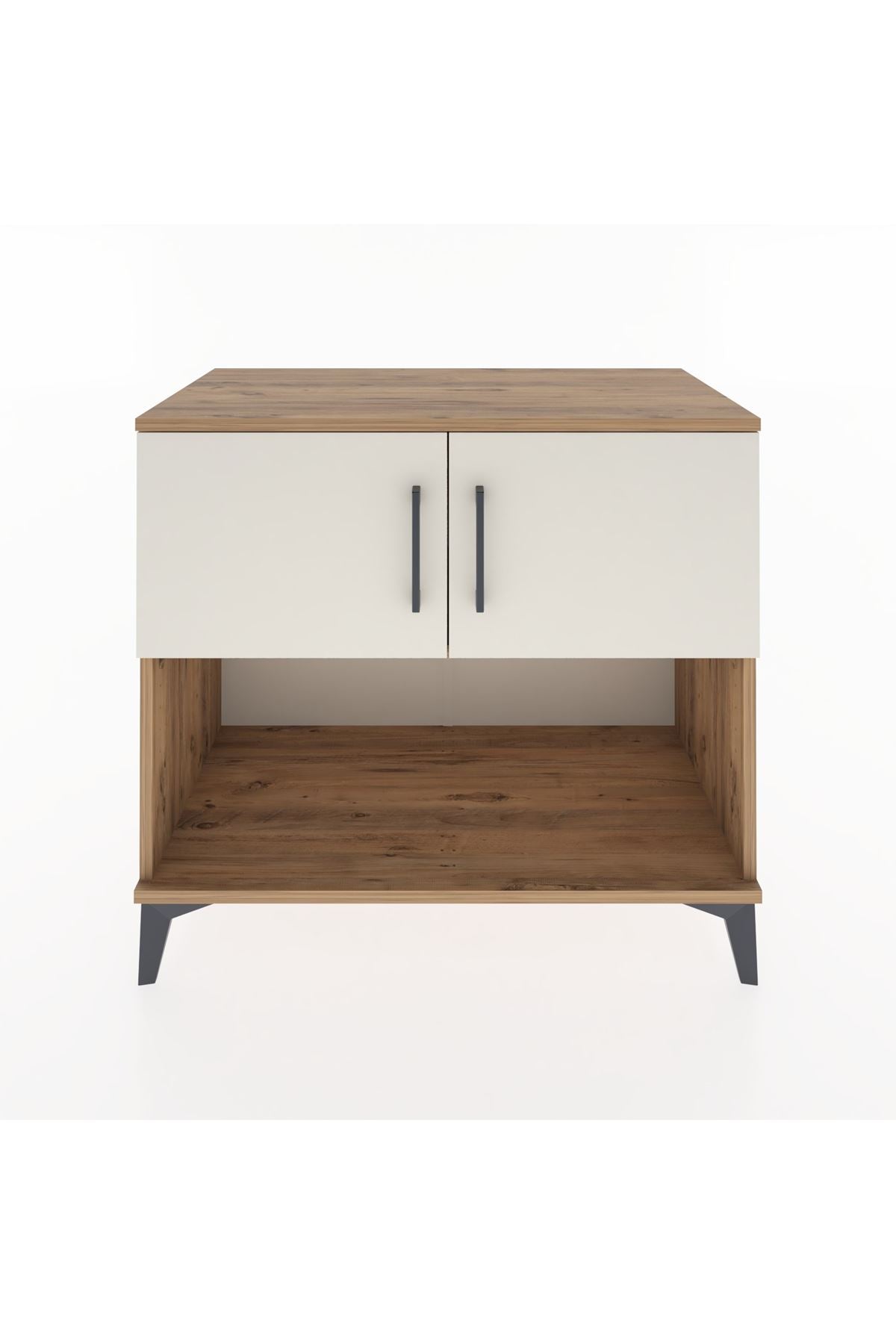 Hyperion Şifonyer Tek Raflı 2 Kapaklı 88x44x80 Çam-Aytaşı