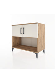 Hyperion Şifonyer Tek Raflı 2 Kapaklı 88x44x80 Çam-Aytaşı