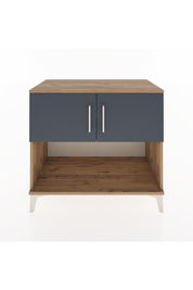 Hyperion Şifonyer Tek Raflı 2 Kapaklı 88x44x80 Çam-Antrasit