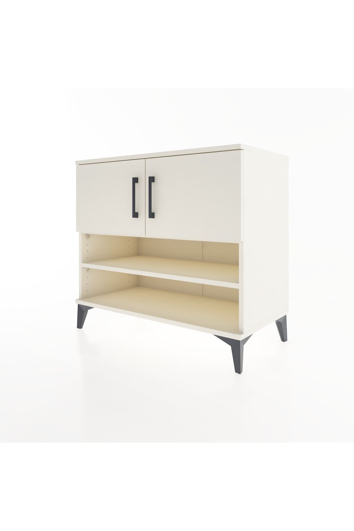 Hyperion Şifonyer 3 Raflı 2 Kapaklı 88x44x80 Aytaşı-Aytaşı