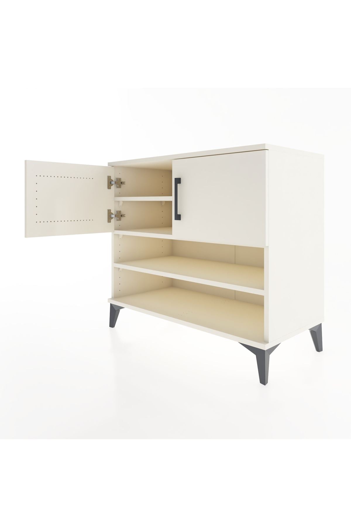 Hyperion Şifonyer 3 Raflı 2 Kapaklı 88x44x80 Aytaşı-Aytaşı