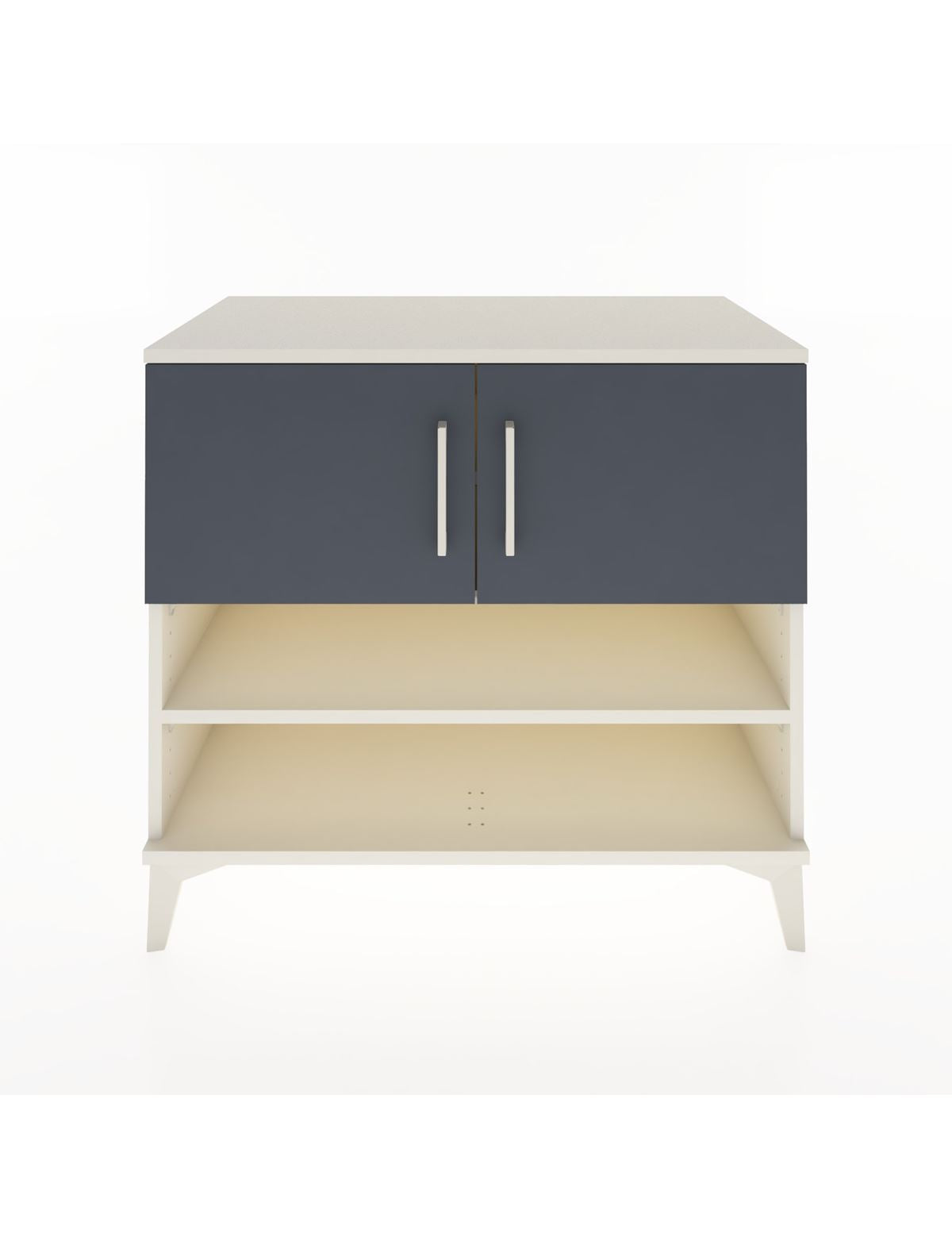 Hyperion Şifonyer 3 Raflı 2 Kapaklı 88x44x80 Aytaşı-Antrasit