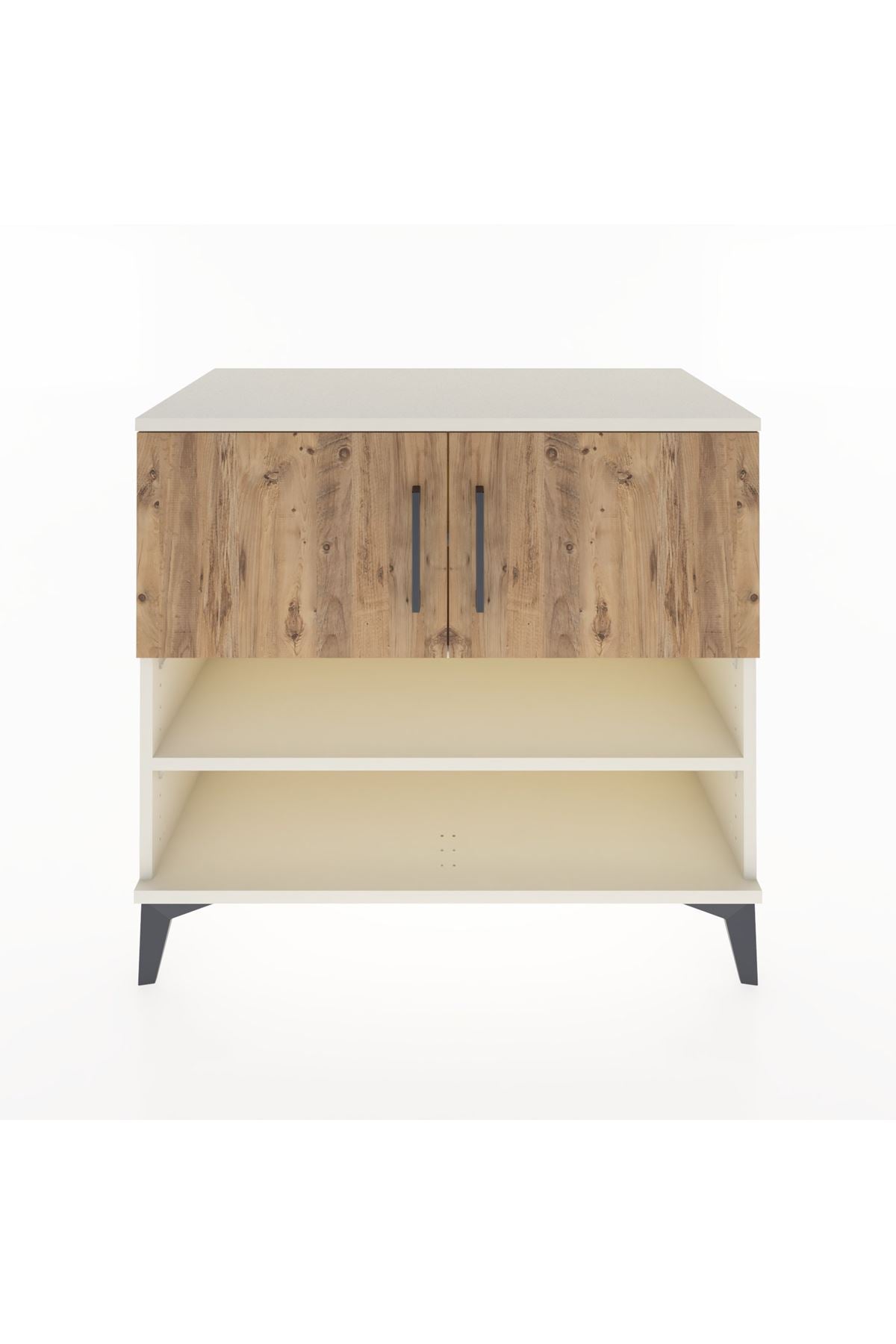 Hyperion Şifonyer 3 Raflı 2 Kapaklı 88x44x80 Aytaşı-Çam