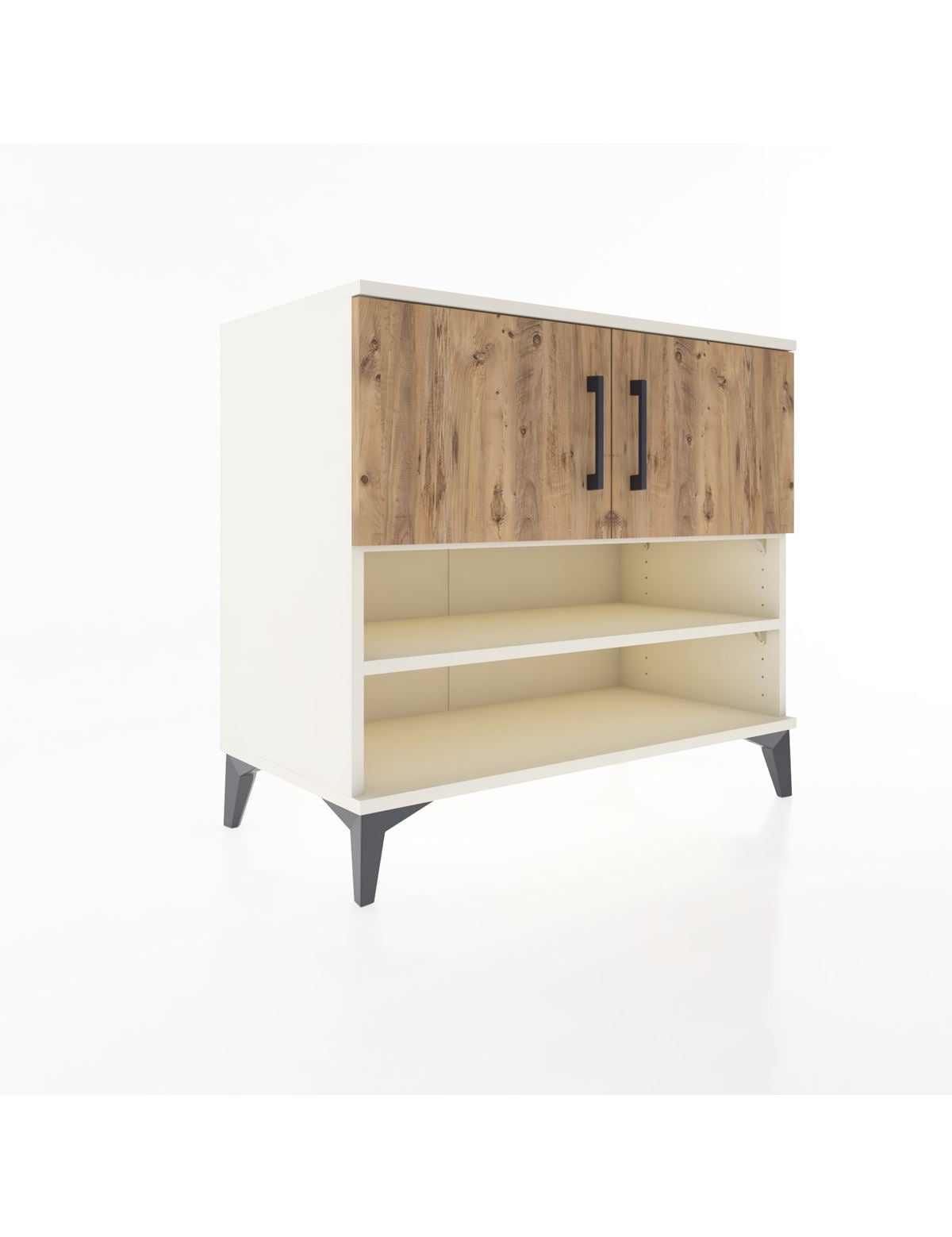 Hyperion Şifonyer 3 Raflı 2 Kapaklı 88x44x80 Aytaşı-Çam