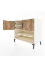 Hyperion Şifonyer 3 Raflı 2 Kapaklı 88x44x80 Aytaşı-Çam