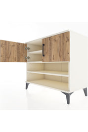 Hyperion Şifonyer 3 Raflı 2 Kapaklı 88x44x80 Aytaşı-Çam