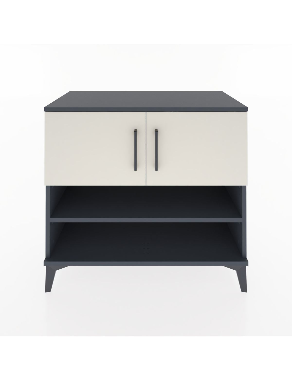 Hyperion Şifonyer 3 Raflı 2 Kapaklı 88x44x80 Antrasit-Aytaşı