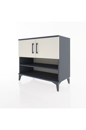 Hyperion Şifonyer 3 Raflı 2 Kapaklı 88x44x80 Antrasit-Aytaşı