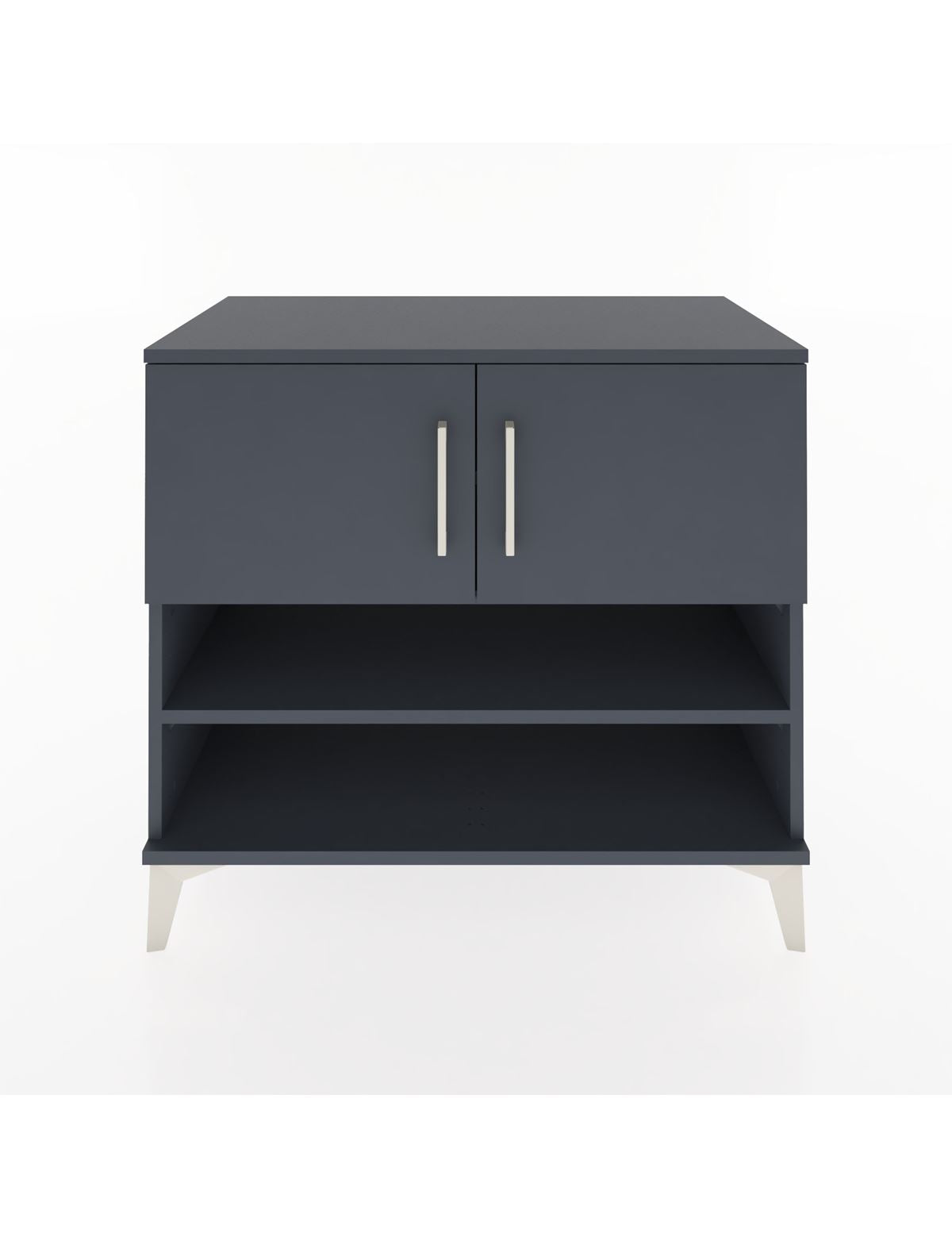 Hyperion Şifonyer 3 Raflı 2 Kapaklı 88x44x80 Antrasit-Antrasit