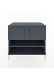 Hyperion Şifonyer 3 Raflı 2 Kapaklı 88x44x80 Antrasit-Antrasit