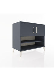 Hyperion Şifonyer 3 Raflı 2 Kapaklı 88x44x80 Antrasit-Antrasit