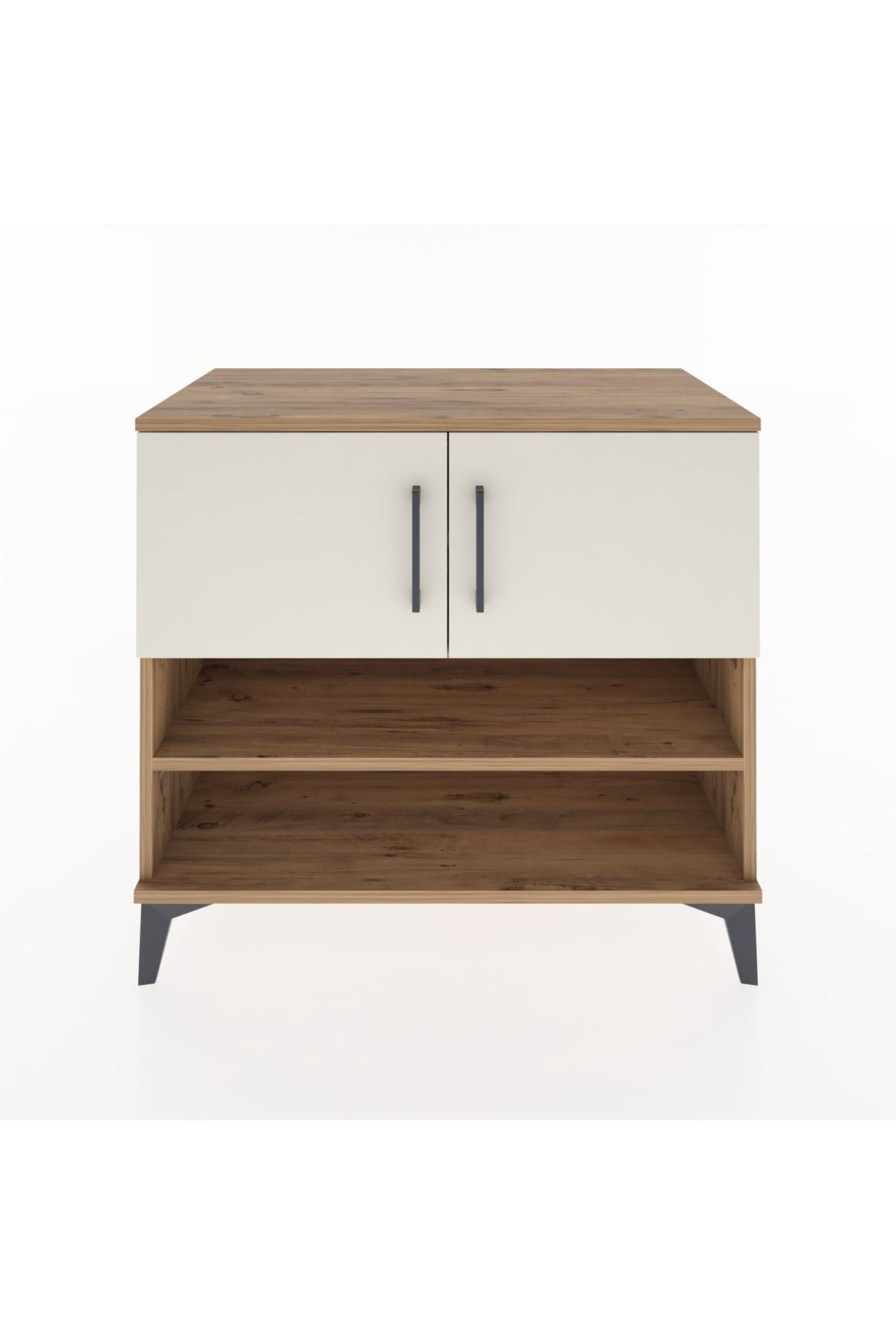 Hyperion Şifonyer 3 Raflı 2 Kapaklı 88x44x80 Çam-Aytaşı