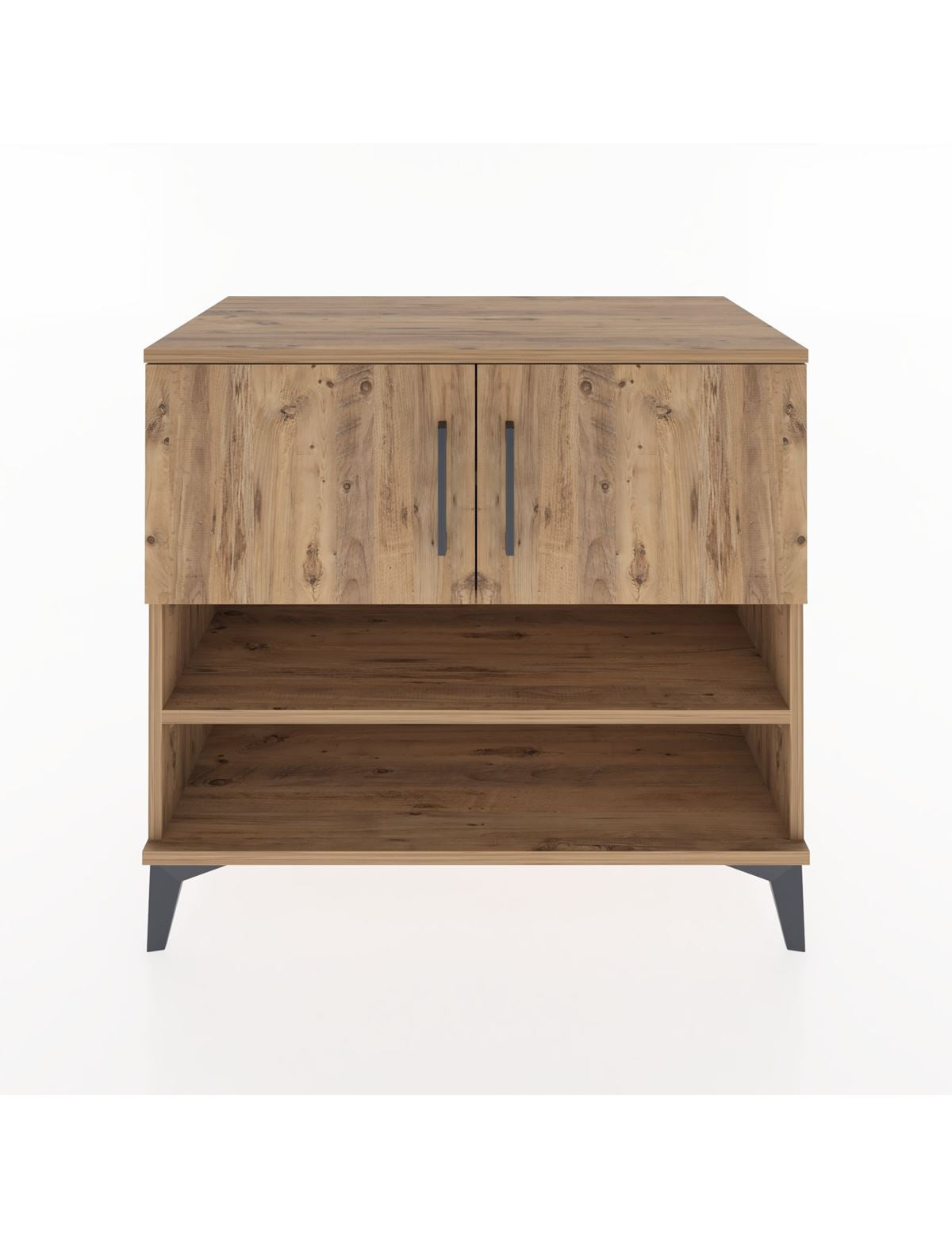 Hyperion Şifonyer 3 Raflı 2 Kapaklı 88x44x80 Çam-Çam