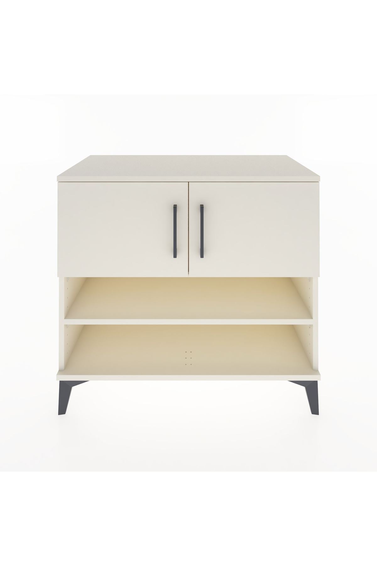 Hyperion Şifonyer 2 Raflı 2 Kapaklı 88x44x80 Aytaşı-Aytaşı