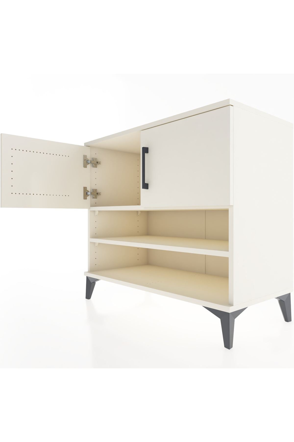 Hyperion Şifonyer 2 Raflı 2 Kapaklı 88x44x80 Aytaşı-Aytaşı