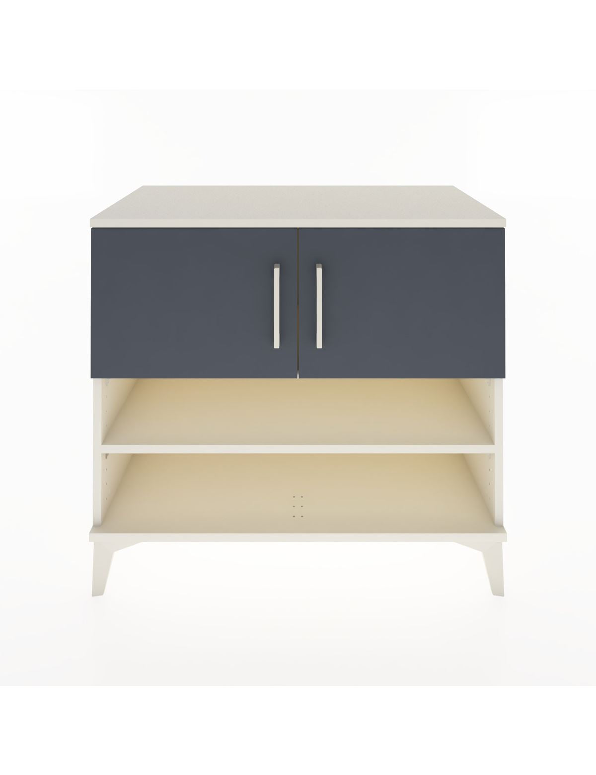 Hyperion Şifonyer 2 Raflı 2 Kapaklı 88x44x80 Aytaşı-Antrasit