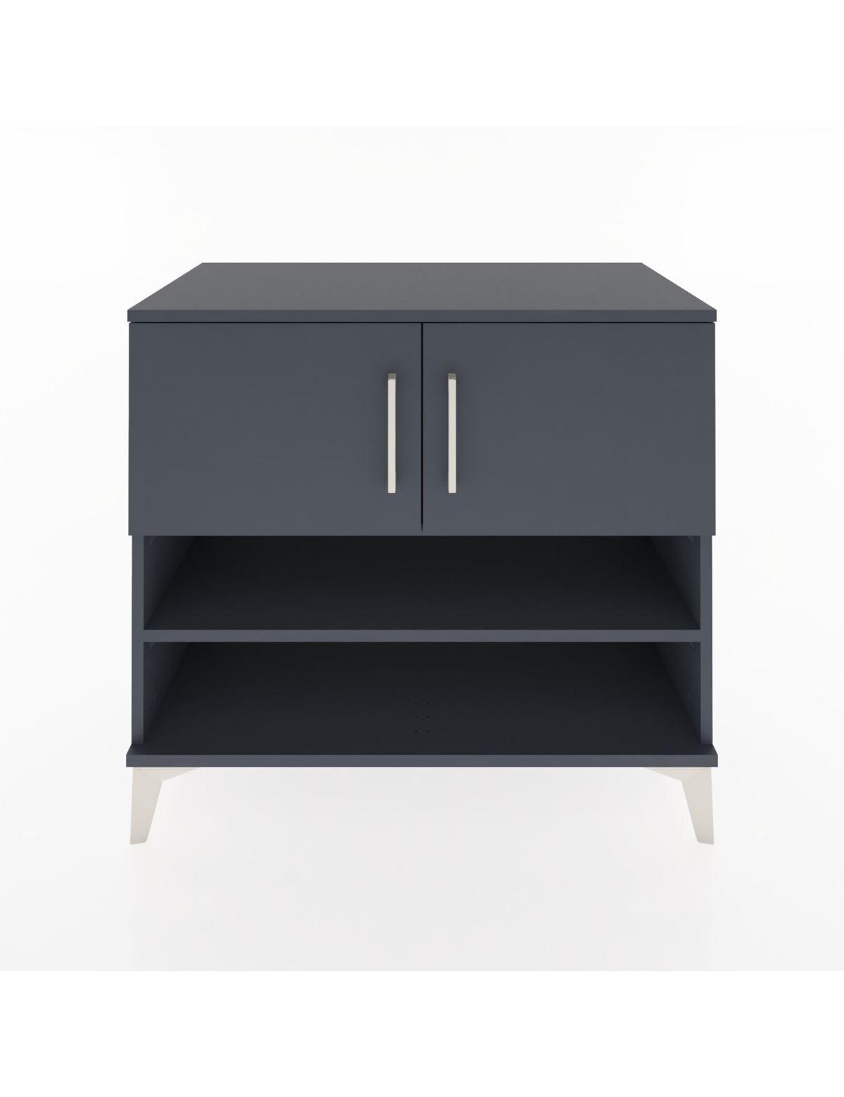 Hyperion Şifonyer 2 Raflı 2 Kapaklı 88x44x80 Antrasit-Antrasit