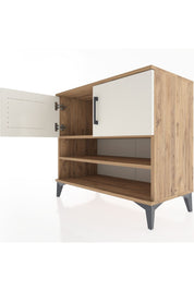 Hyperion Şifonyer 2 Raflı 2 Kapaklı 88x44x80 Çam-Aytaşı