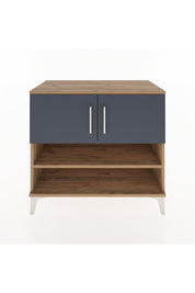 Hyperion Şifonyer 2 Raflı 2 Kapaklı 88x44x80 Çam-Antrasit