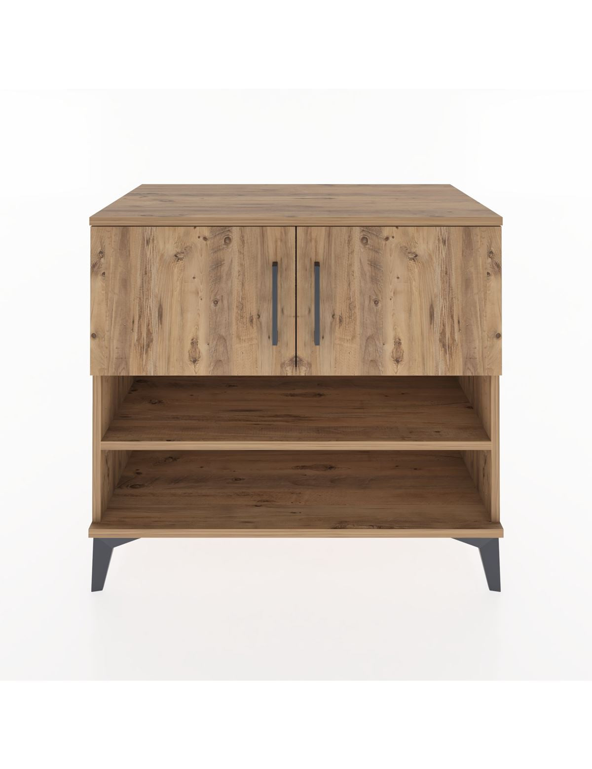 Hyperion Şifonyer 2 Raflı 2 Kapaklı 88x44x80 Çam-Çam